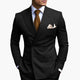 Brandon | Men's Double Breasted Suit Set with Notched Lapel and Trouser