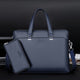 Men's Two-Piece Briefcase Set – Leather Laptop Bag with Crossbody Pouch – view 3