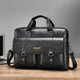 Men's Vintage Business Briefcase – Leather Laptop Bag for the Office