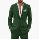 Eric | Men's Linen Two Piece Suit Set with Button Blazer and Pants