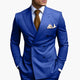 Brandon | Men's Double Breasted Suit Set with Notched Lapel and Trouser