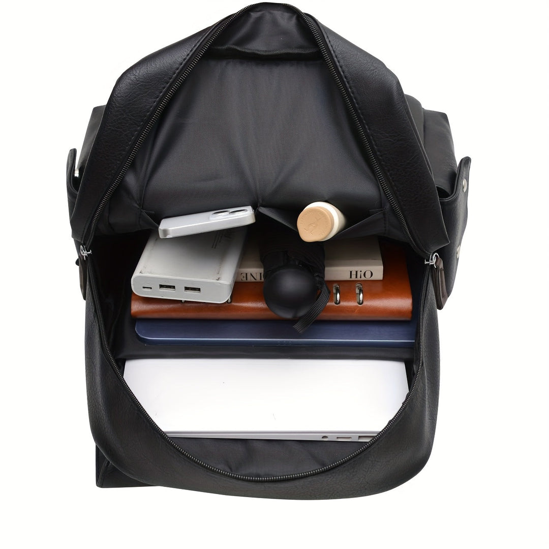 Men's Large-Capacity Backpack – Waterproof Laptop Travel Rucksack – view 7