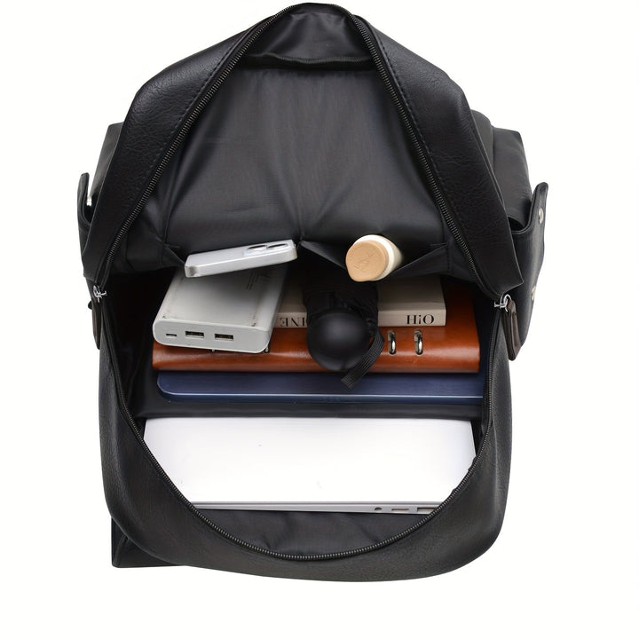 Men's Large-Capacity Backpack – Waterproof Laptop Travel Rucksack – view 7