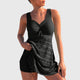 Women's Modest Two-Piece Swimsuit Skirt Set