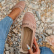 Women's Perforated Comfort Slip On Loafers