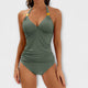 Women's Solid Halter Two-Piece Swimsuit