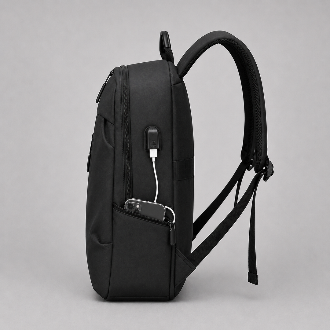 Men's Minimalist Backpack – Slim Laptop Daypack for Work and Commute – view 6