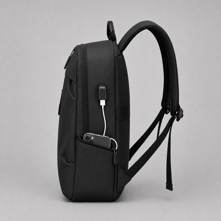 Men's Minimalist Backpack – Slim Laptop Daypack for Work and Commute – view 6