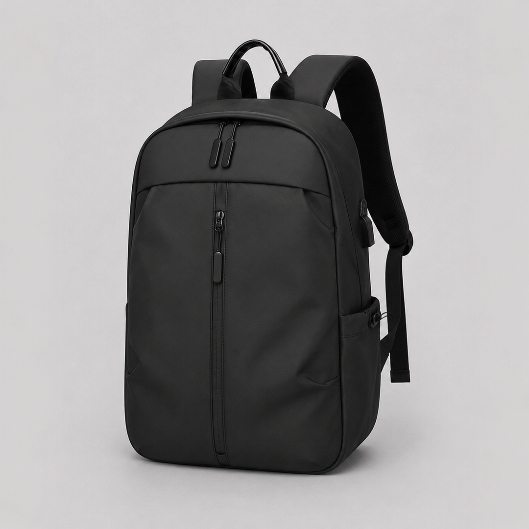 Men's Minimalist Backpack – Slim Laptop Daypack for Work and Commute