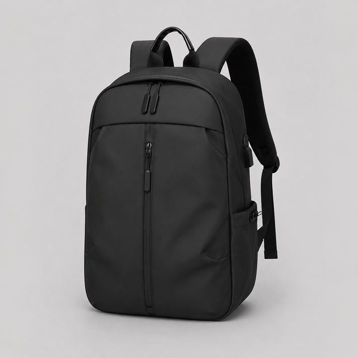 Men's Minimalist Backpack – Slim Laptop Daypack for Work and Commute