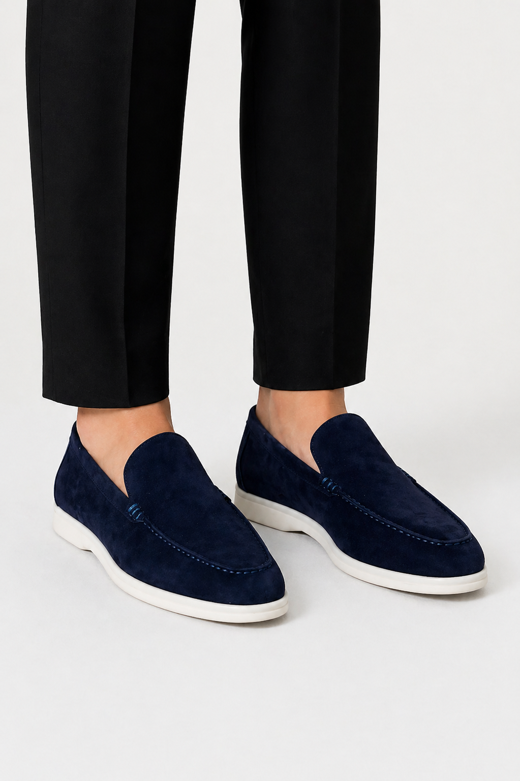 Men's Classic Suede Slip-On Loafers – Penny Smart Casual Shoes – view 4
