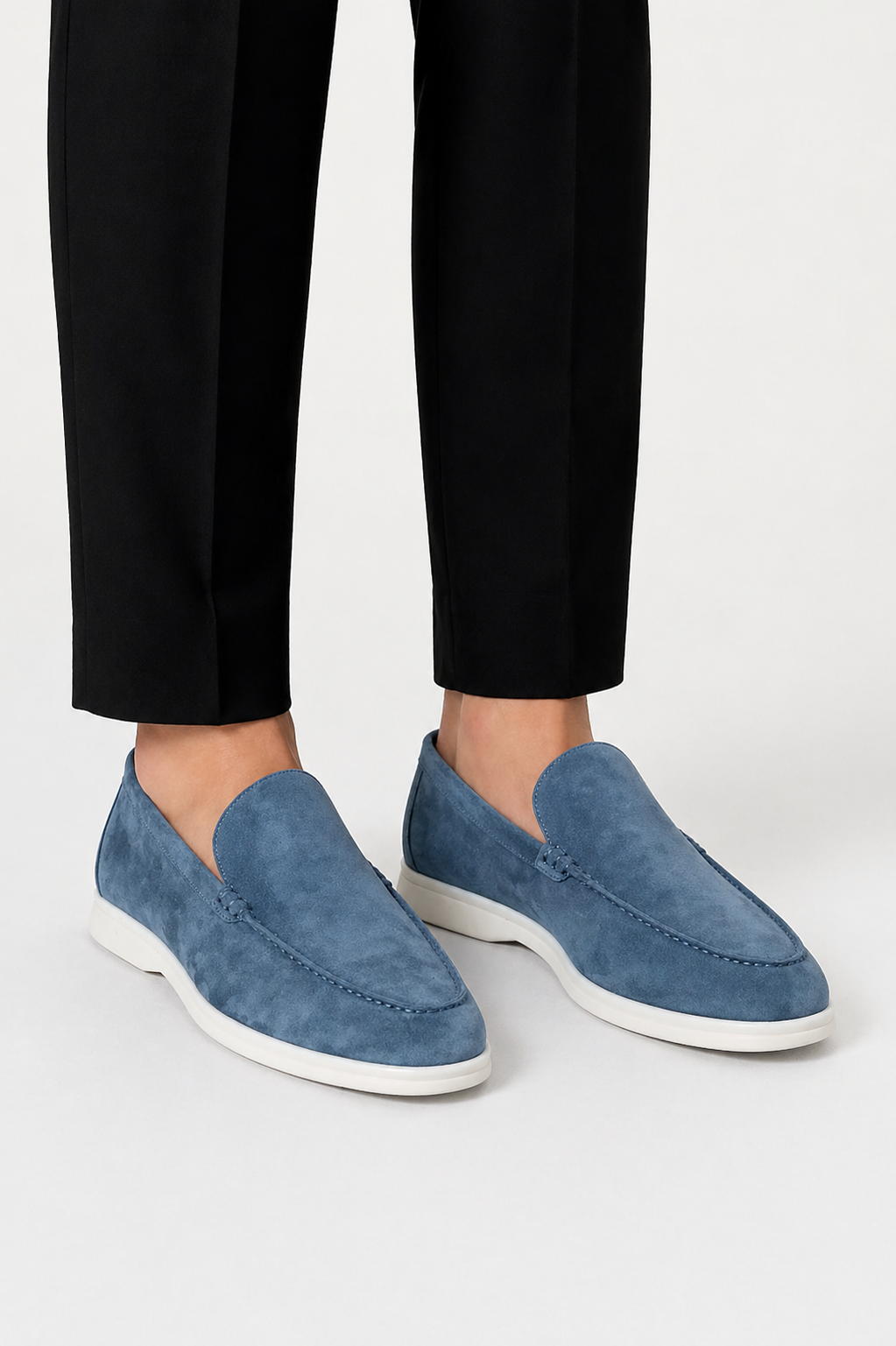 Men's Classic Suede Slip-On Loafers – Penny Smart Casual Shoes – view 5