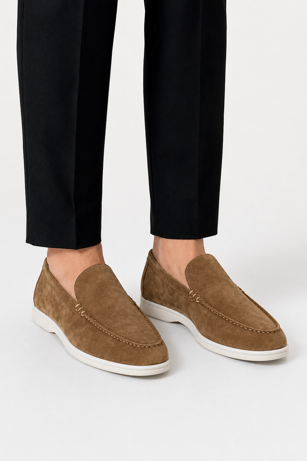 Men's Classic Suede Slip-On Loafers – Penny Smart Casual Shoes – view 3