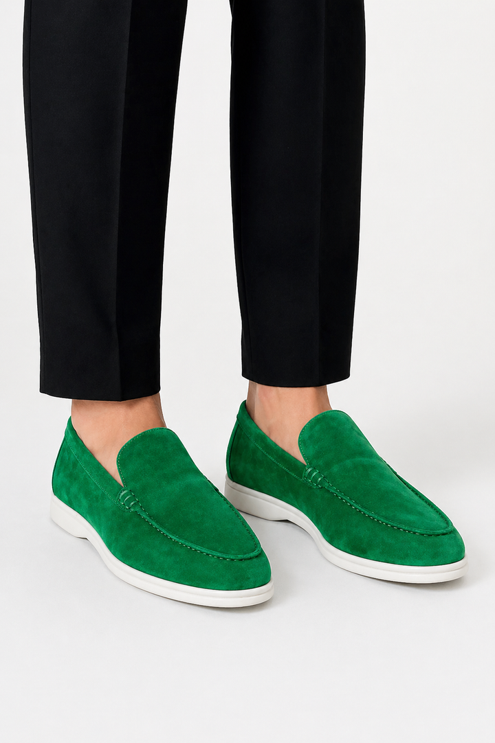Men's Classic Suede Slip-On Loafers – Penny Smart Casual Shoes – view 2
