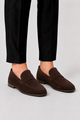 Men's Timeless Suede Slip-On Loafers – Round-Toe Smart Casual