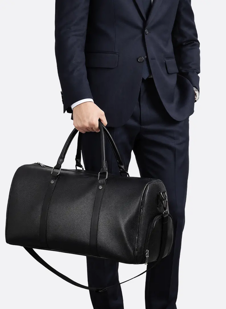 Men's All-in-One Gym & Travel Duffel Bag – Wet-Dry Compartment Holdall