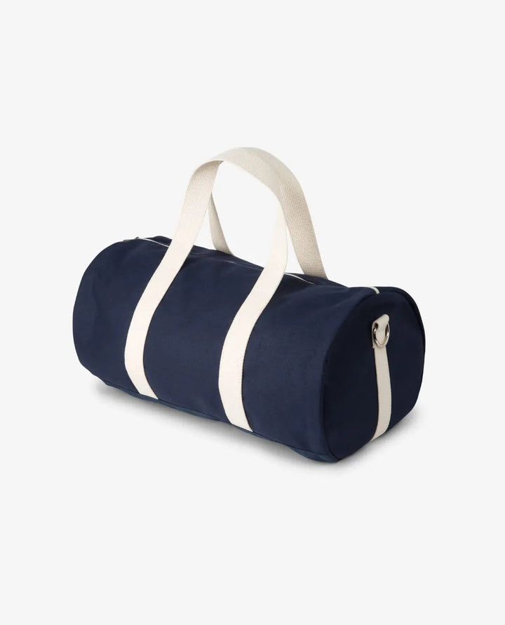 Men's Canvas Barrel Bag – Vintage Holdall Weekender Travel Bag – view 3