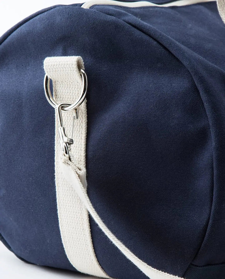 Men's Canvas Barrel Bag – Vintage Holdall Weekender Travel Bag – view 5