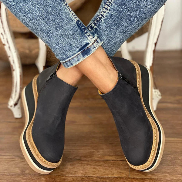 Everyday Comfort Wedge Heel Ankle Women's Shoes