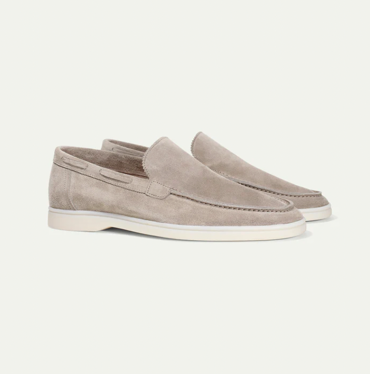Lucas | Men's Suede Loafers with Slip-On Design