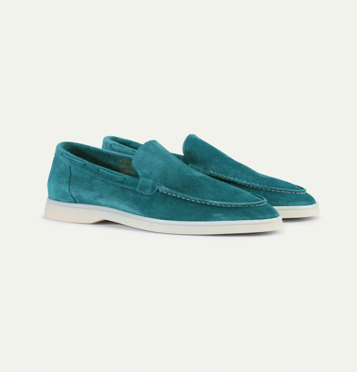 Lucas | Men's Suede Loafers with Slip-On Design