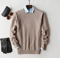 Beige - Rund hals