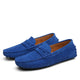 Herreloafers med mokkasinsnit og pennyrem