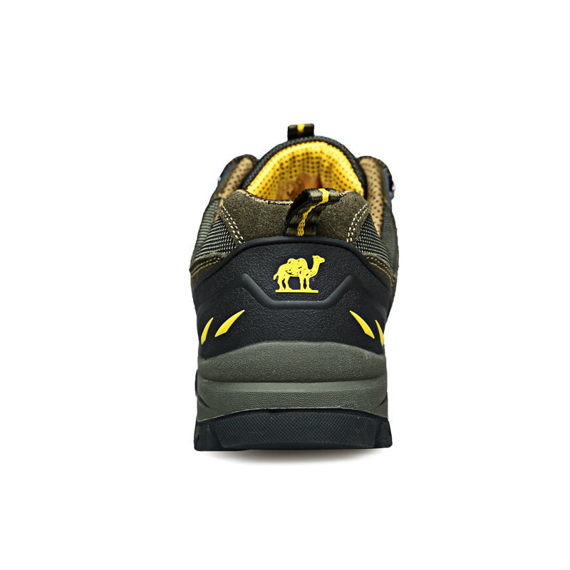 Unisex Wanderstiefel mit Schnürung und kräftiger Sohle