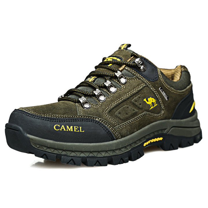 Unisex Wanderstiefel mit Schnürung und kräftiger Sohle