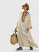 Womens V Neck Loose Maxi Dress