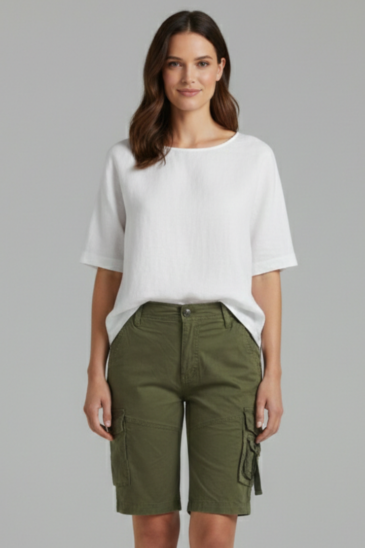 Women's Utility Pocket Cargo Shorts