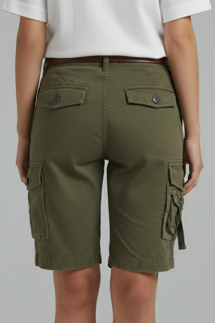 Women's Utility Pocket Cargo Shorts