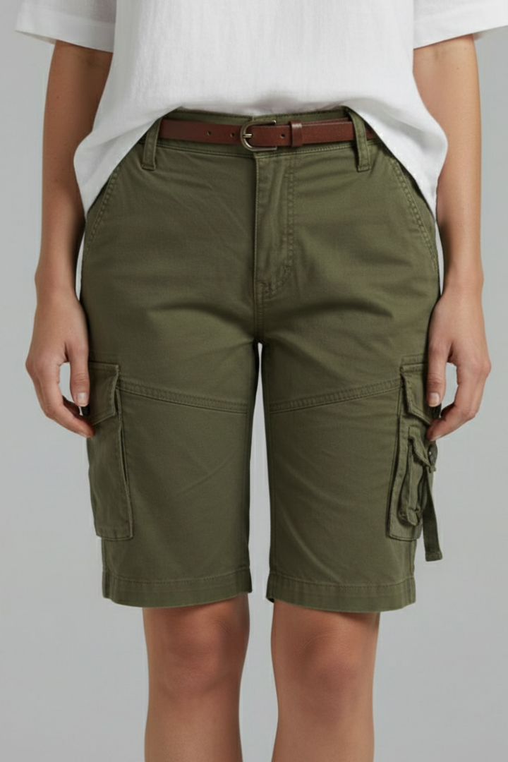 Women's Utility Pocket Cargo Shorts