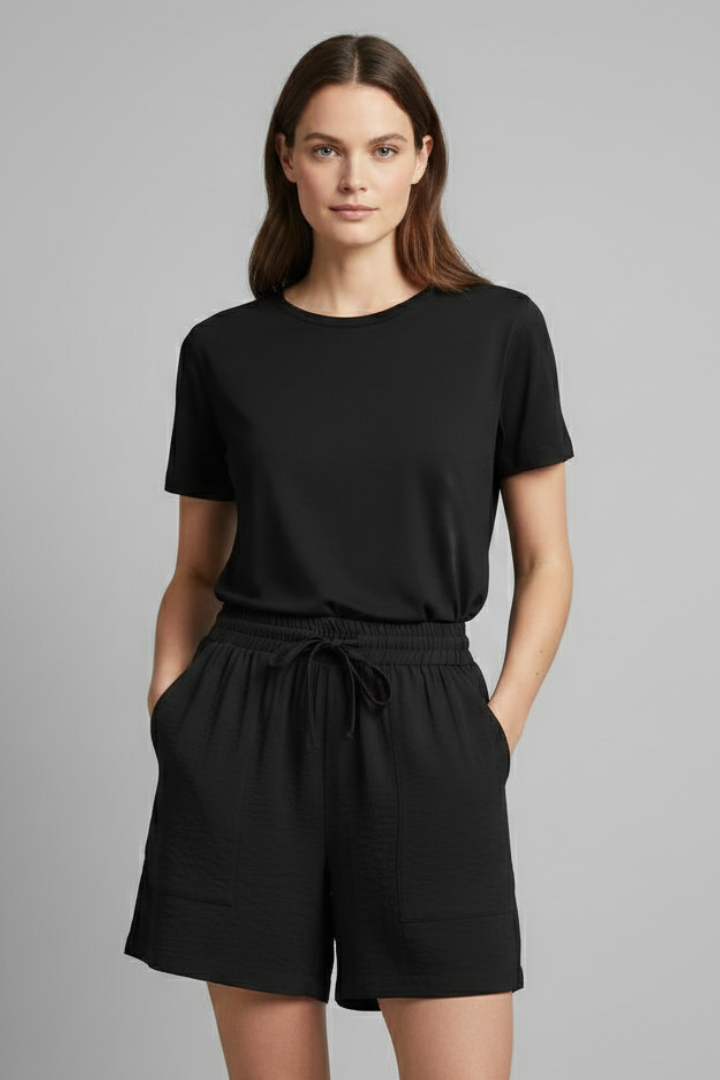 Women's Elastic Waist Casual Drawstring Shorts