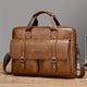 Men's Vintage Business Briefcase – Leather Laptop Bag for the Office – view 2