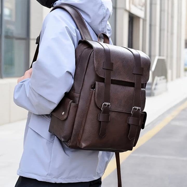 Men's Large-Capacity Backpack – Waterproof Laptop Travel Rucksack – view 3