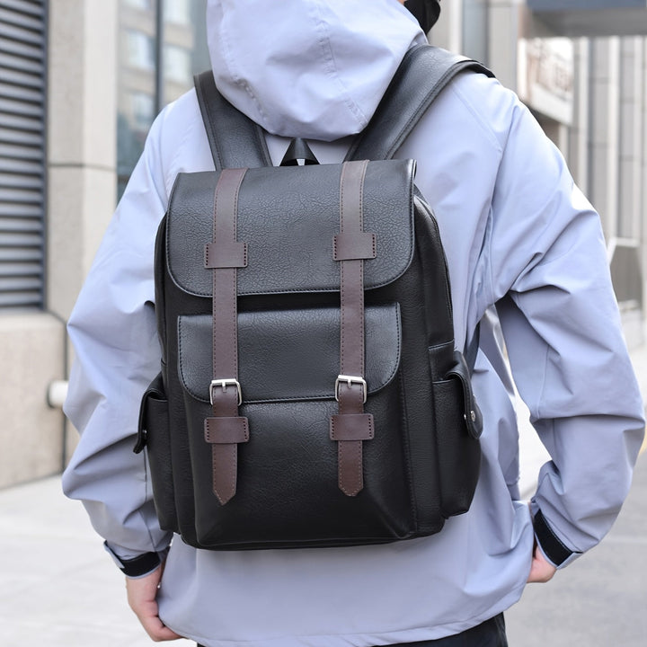 Men's Large-Capacity Backpack – Waterproof Laptop Travel Rucksack