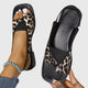 Womens Contrast Strap Flat Sandals