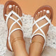 Women Summer Strappy Flat Shoes