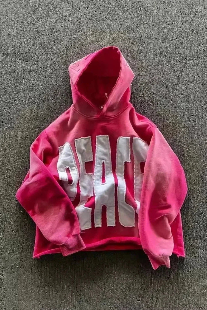 Unisex Hoodie mit Reißverschluss und grafischem Motiv