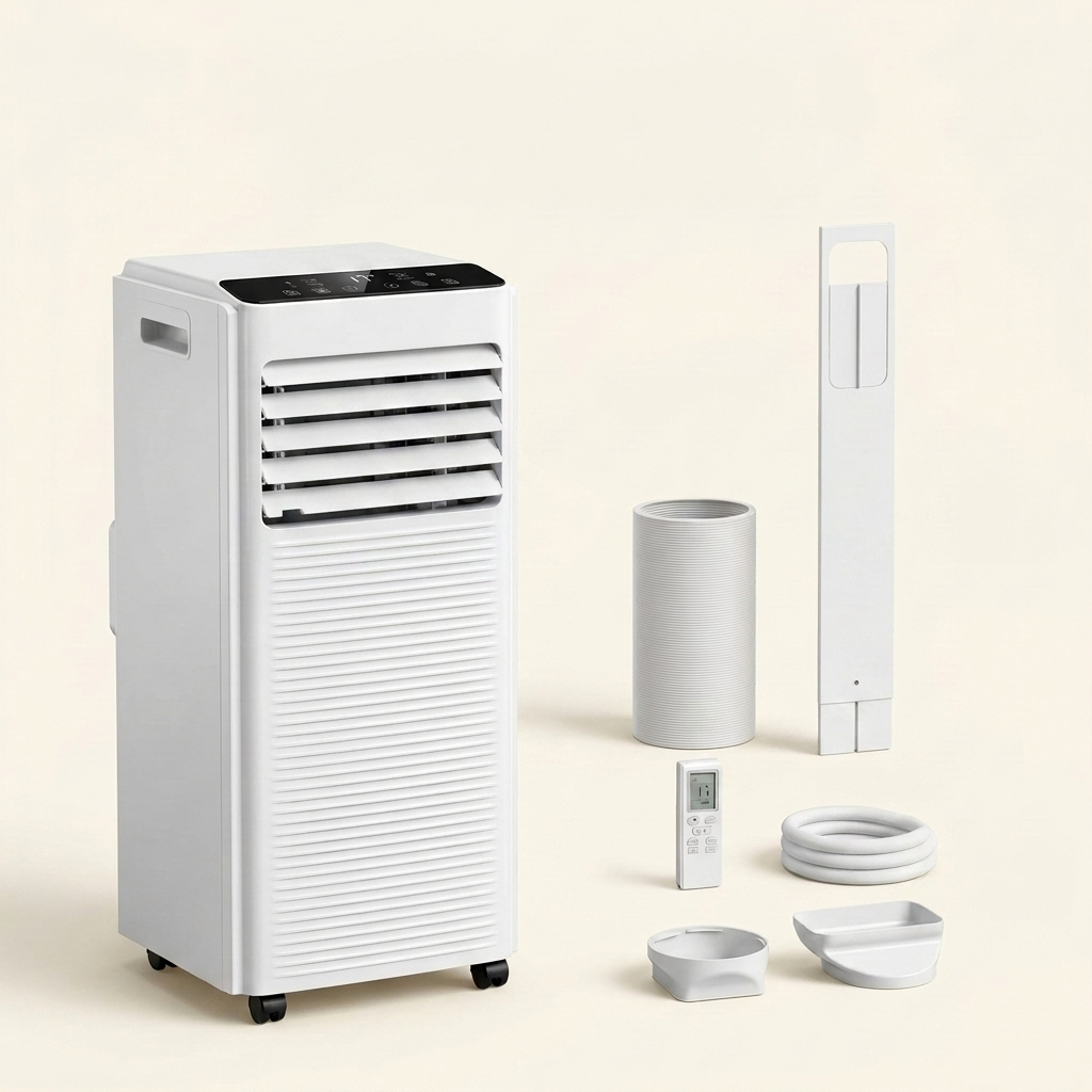 Bærbar Aircondition 7000 BTU, Affugter Og Ventilator