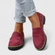Womens Slip On Chunky Loafer Shoes