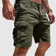 Charles | Men's Cargo Pocket Casual Knee Length Shorts