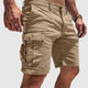 Charles | Men's Cargo Pocket Casual Knee Length Shorts