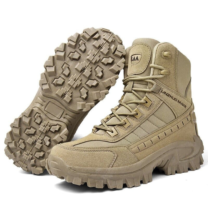 Herren Taktikstiefel mit Schnürung und hohem Schaft