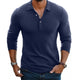 Aiden | Men's Cotton Long Sleeve Polo Shirt