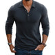 Aiden | Men's Cotton Long Sleeve Polo Shirt