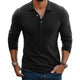 Aiden | Men's Cotton Long Sleeve Polo Shirt