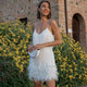 Women's Summer Fitted Sequin Cocktail Mini Dress