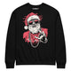 Unisex sweatshirt med grafisk julemotiv, rund hals og lange ærmer